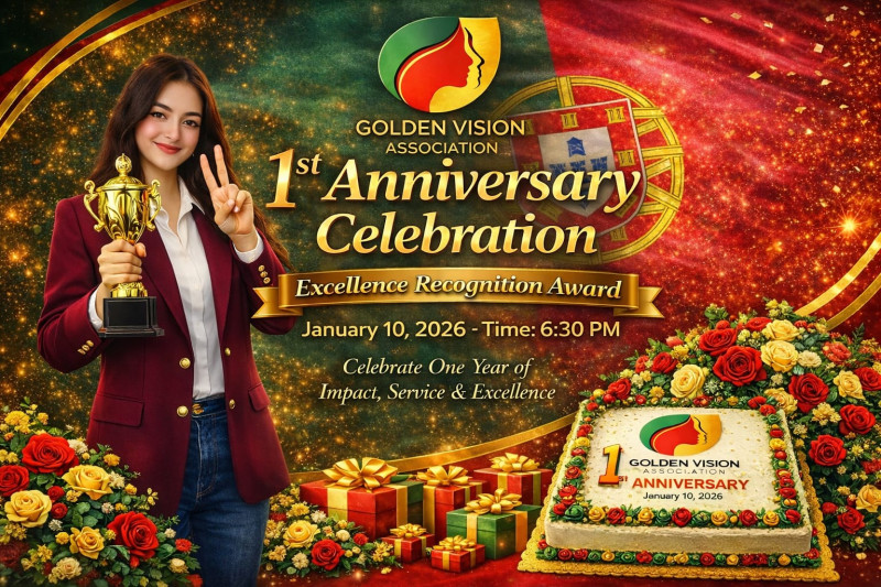 Associação Golden Vision Celebra o 1.º Aniversário em Lisboa